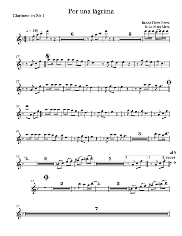La imagen puede contener una previsualizacion de una partitura